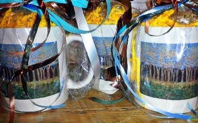 photo of radnor lake coffee mugs