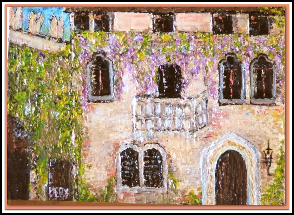 Juliet's Balcony by Deby King Dearman