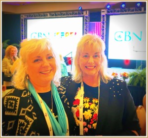 CBN Luncheon at NRB Jerri Lynn and Lucy framed
